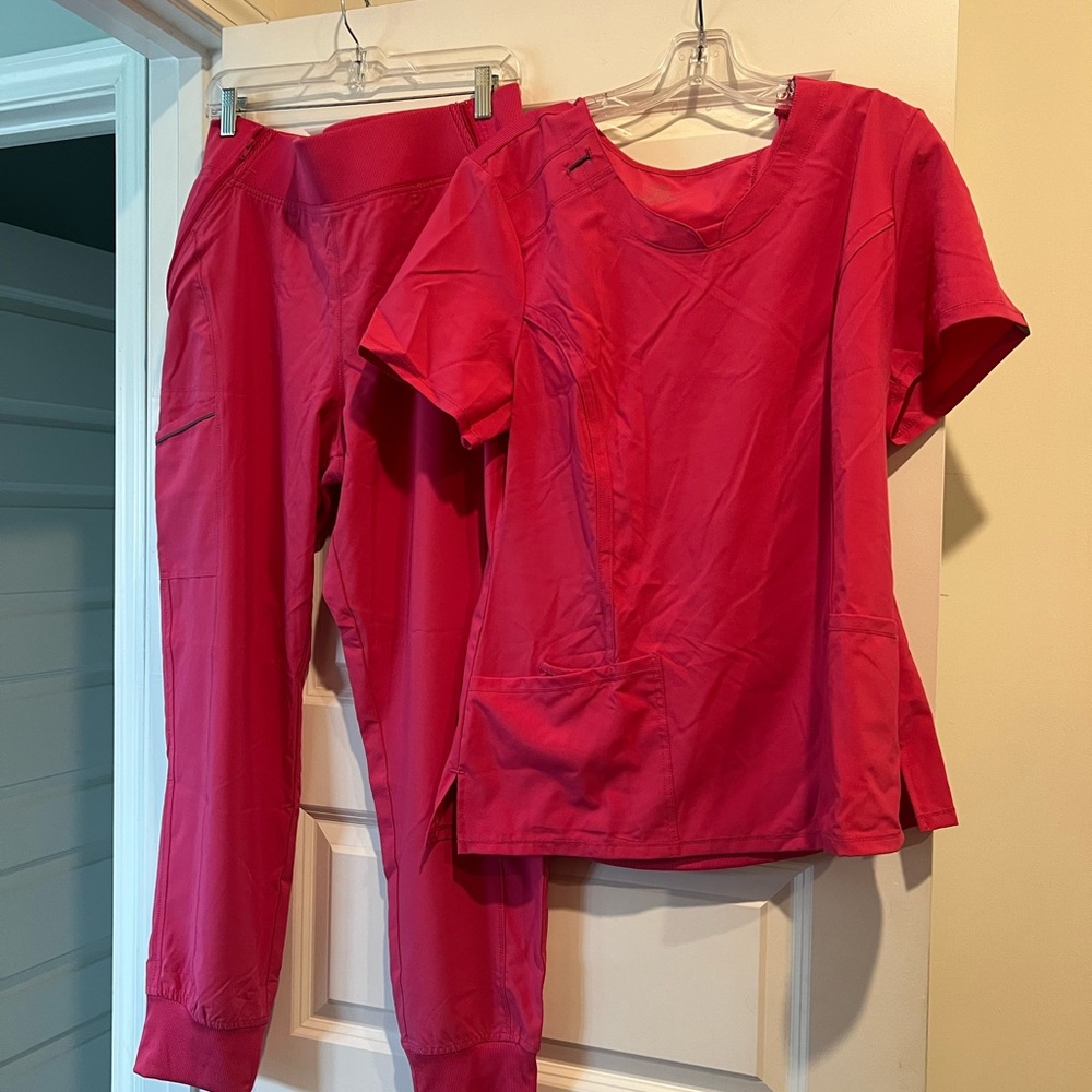 Pink Scrub Set